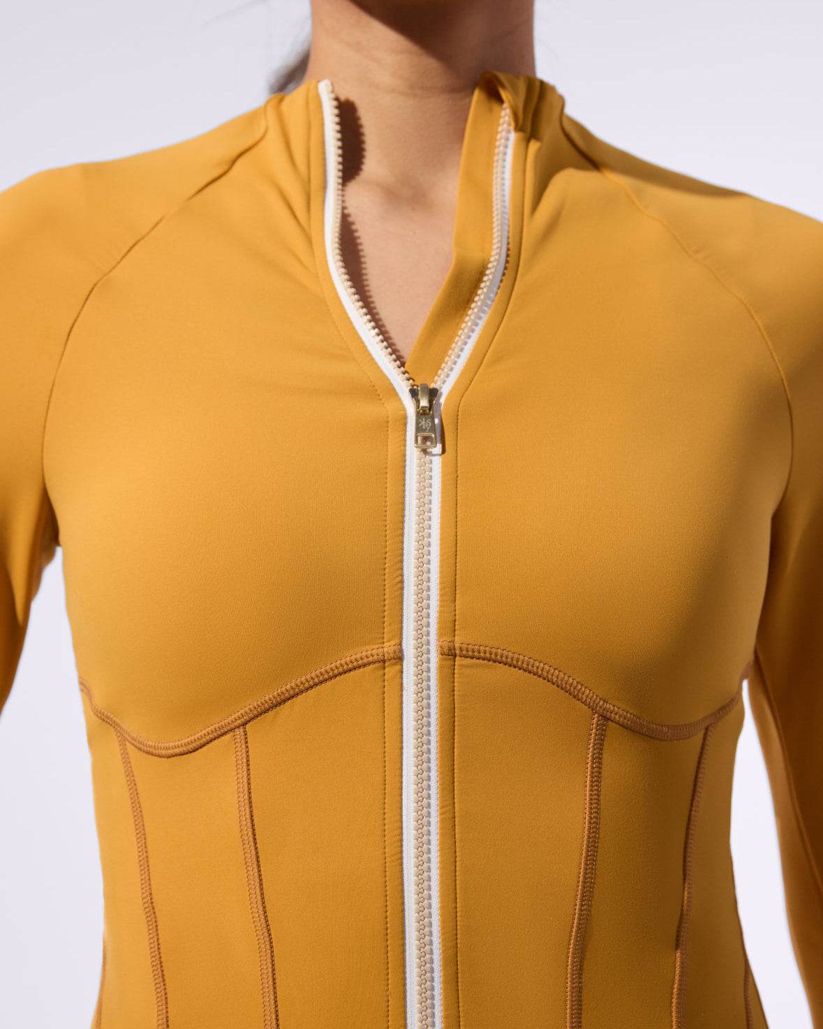 
                    
                      Shape Zipper Jacket - KERSY STRAUSS
                    
                  