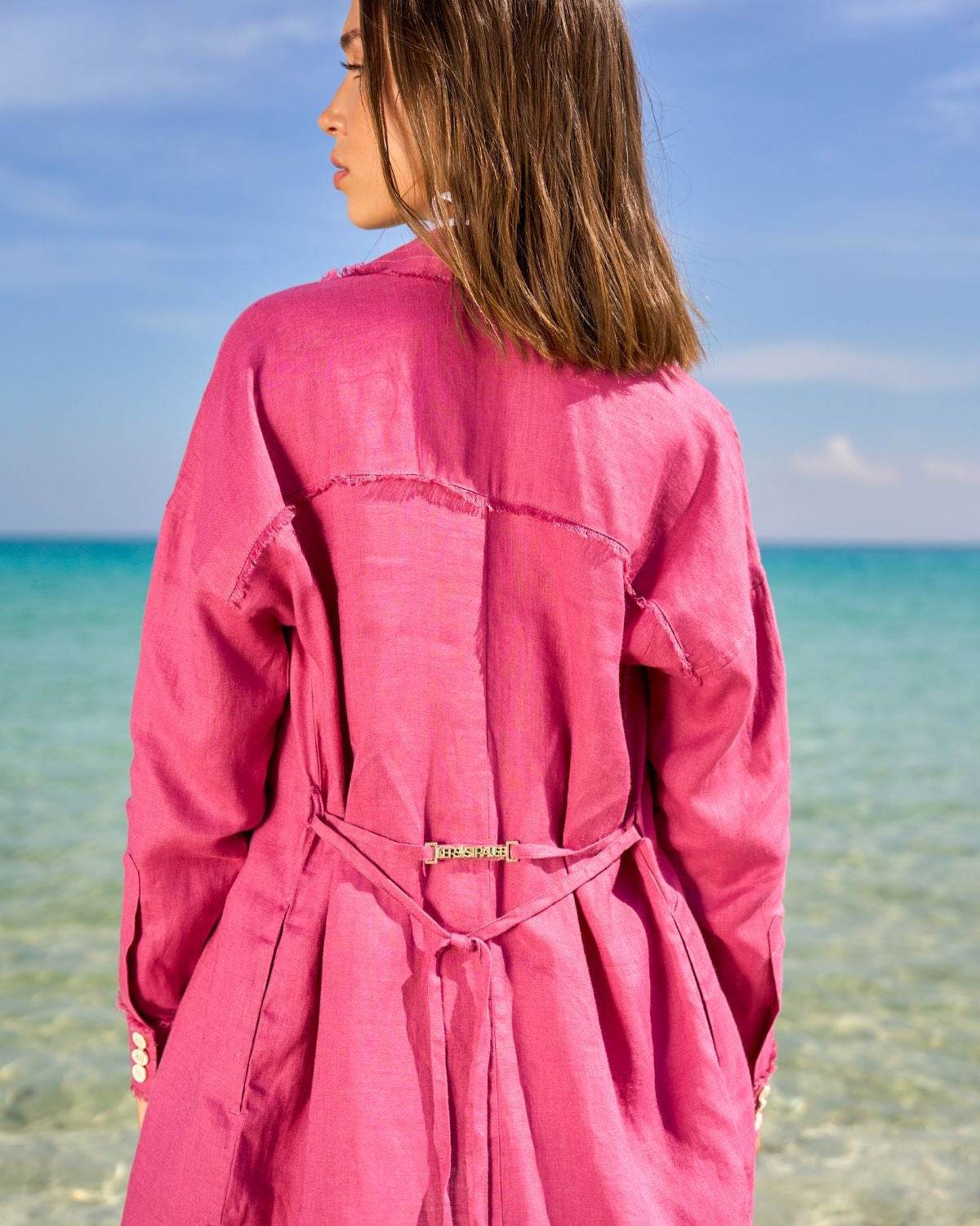 
                    
                      KOUFONISIA Linen Long Blouse - KERSY STRAUSS
                    
                  