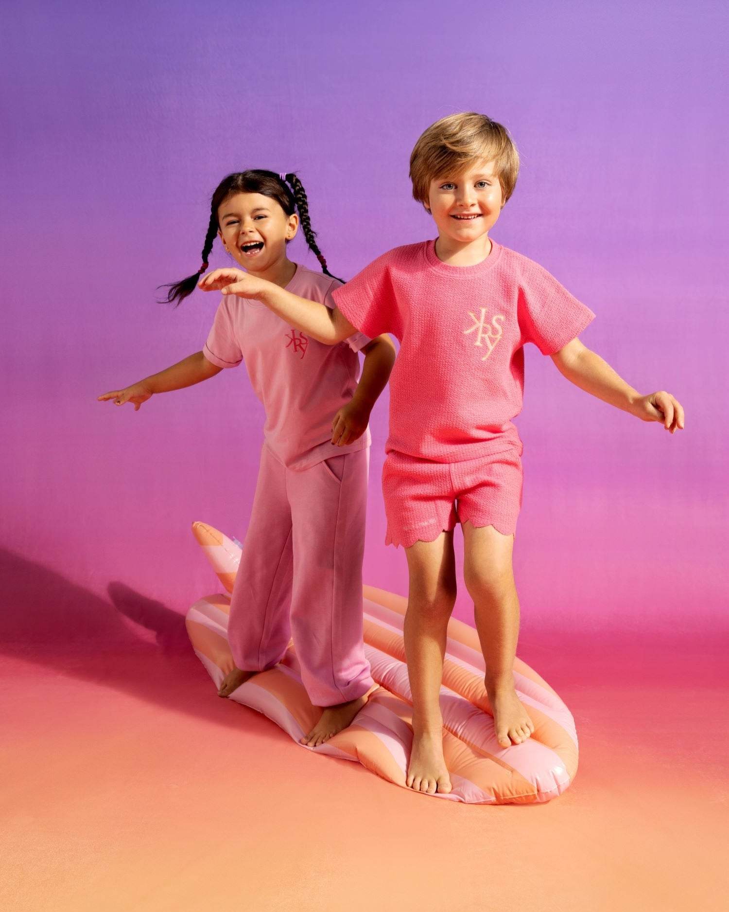 KOUFONISIA Kids Smocked T-shirt - KERSY STRAUSS