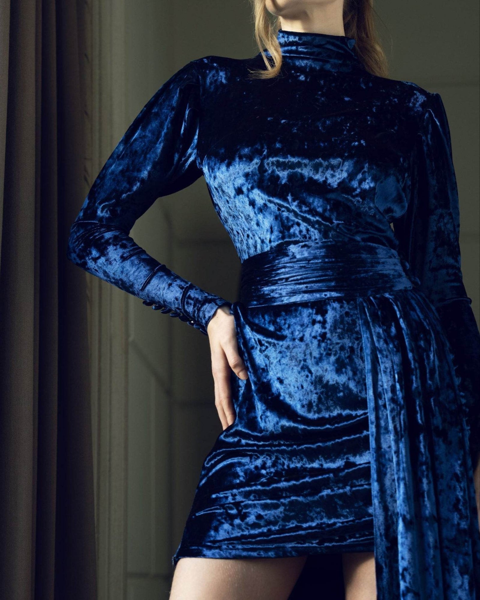 
                    
                      Party Velvet Dress - KERSY STRAUSS
                    
                  