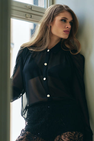 Party Sheer Blouse