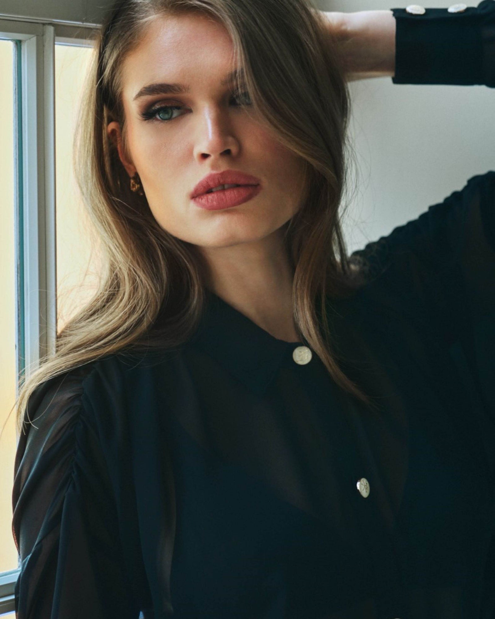 
                    
                      Party Sheer Blouse - KERSY STRAUSS
                    
                  