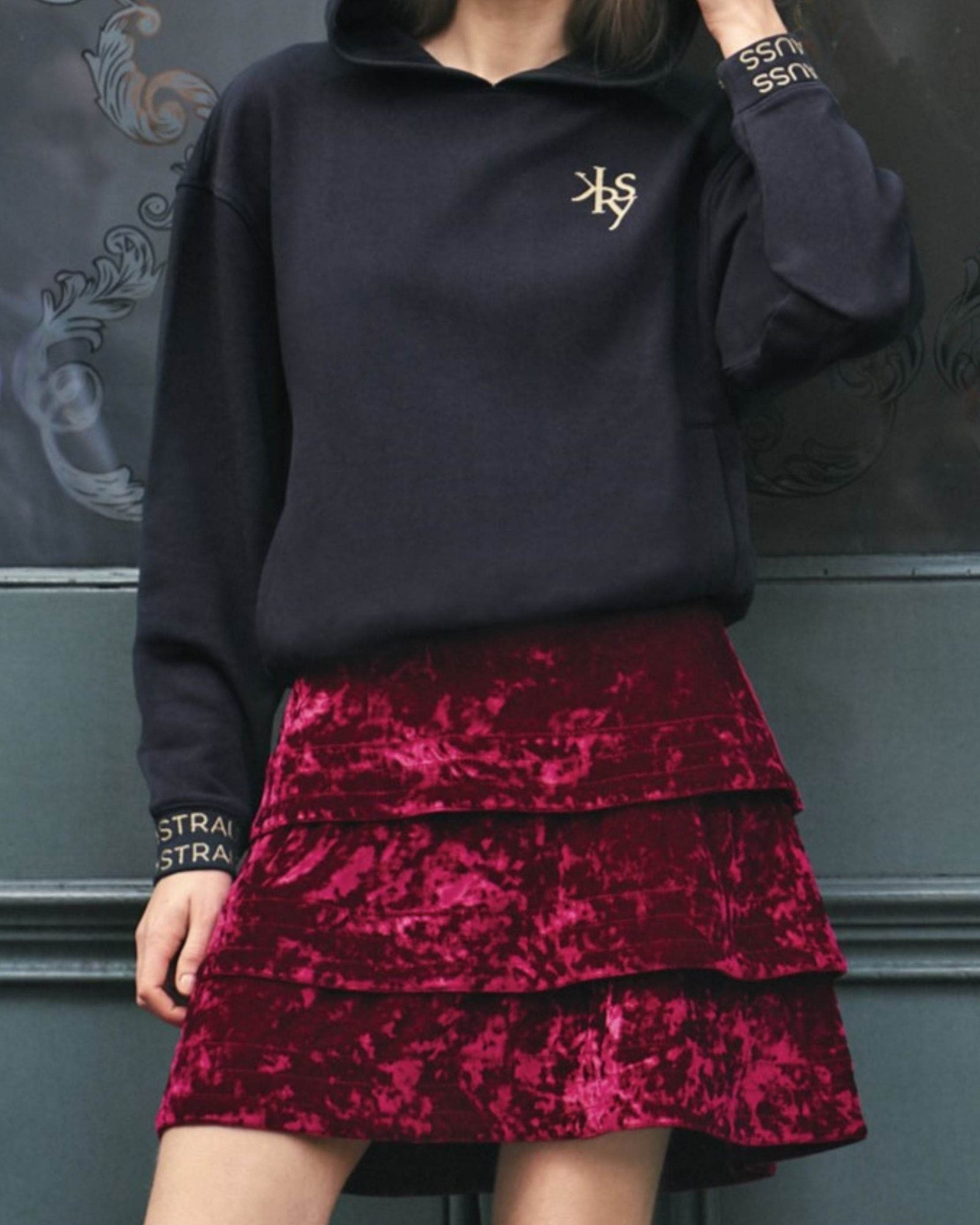 
                    
                      Party Velvet Skirt - KERSY STRAUSS
                    
                  