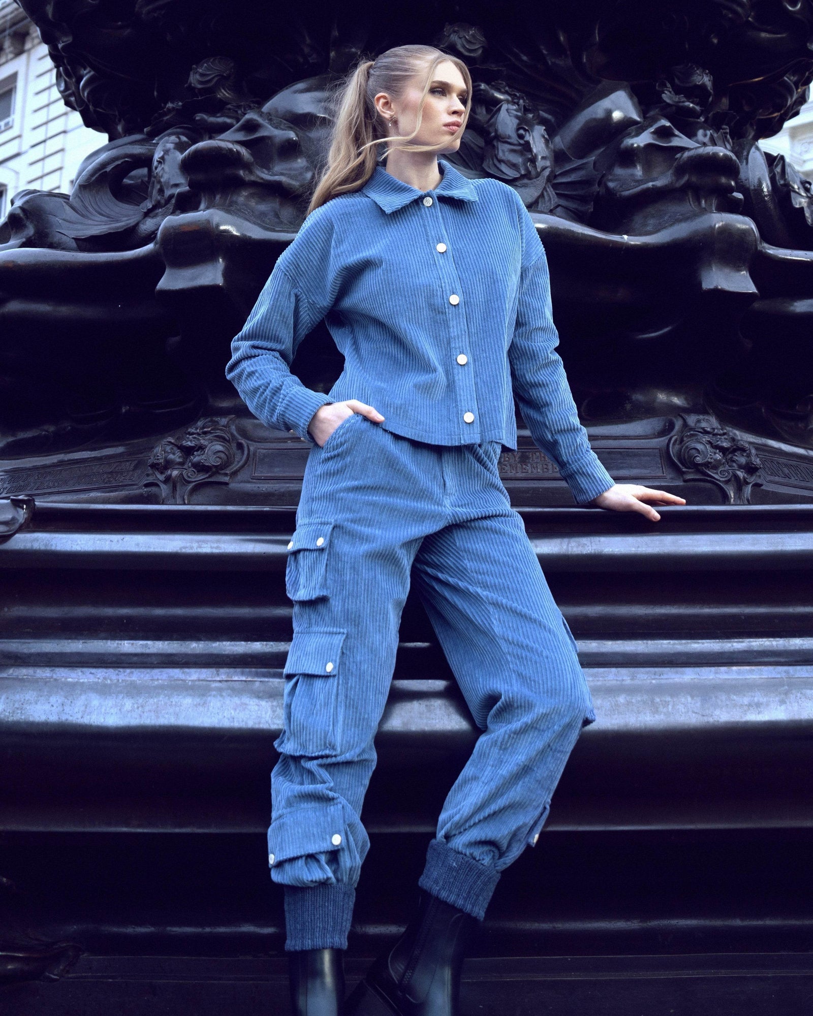 
                    
                      Cord Cargo Pants - KERSY STRAUSS
                    
                  