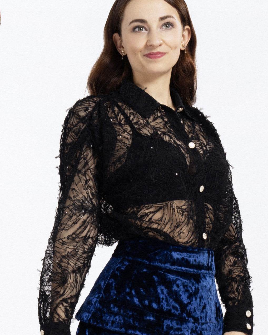 Party Embroidered Blouse - KERSY STRAUSS