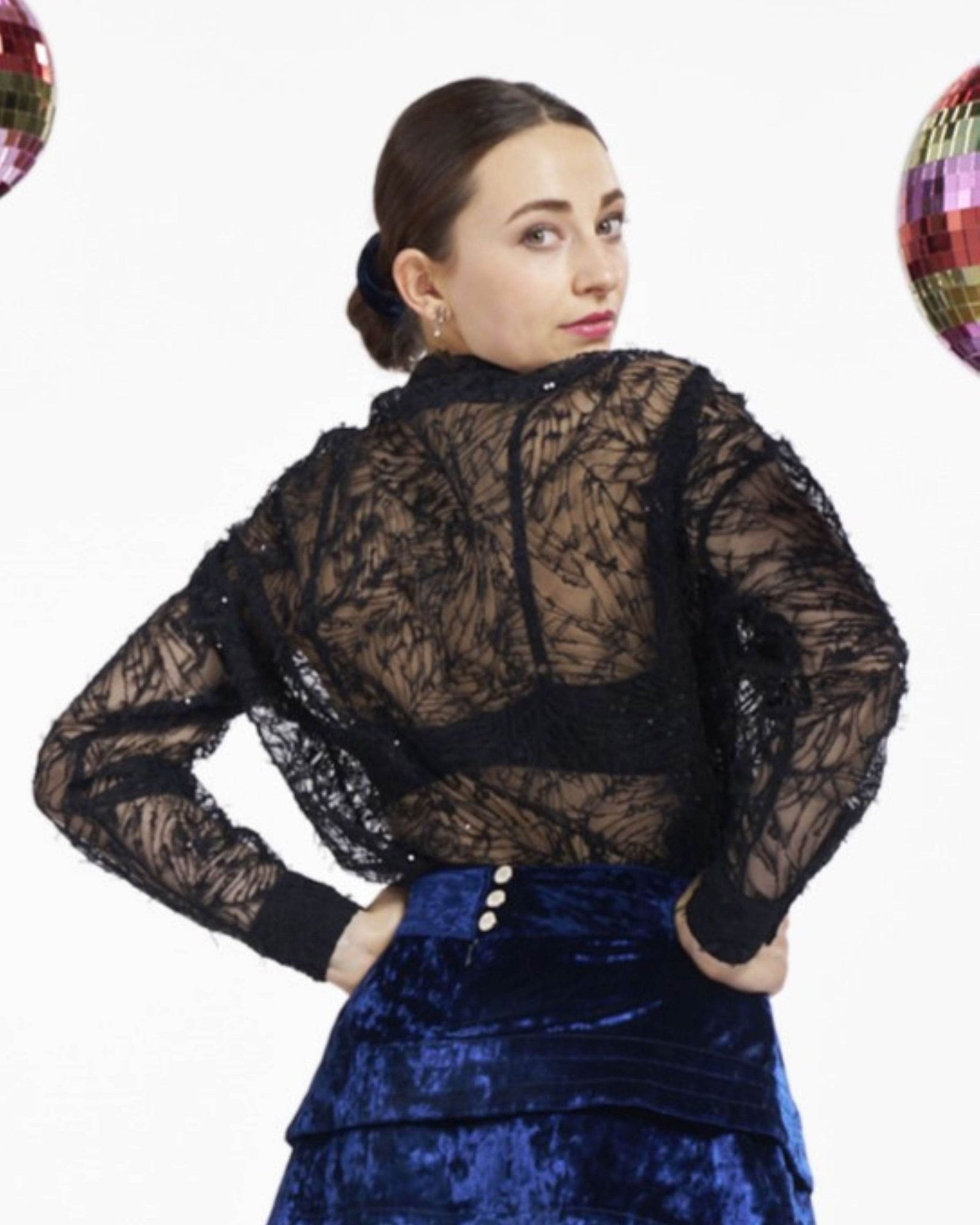 
                    
                      Party Embroidered Blouse - KERSY STRAUSS
                    
                  