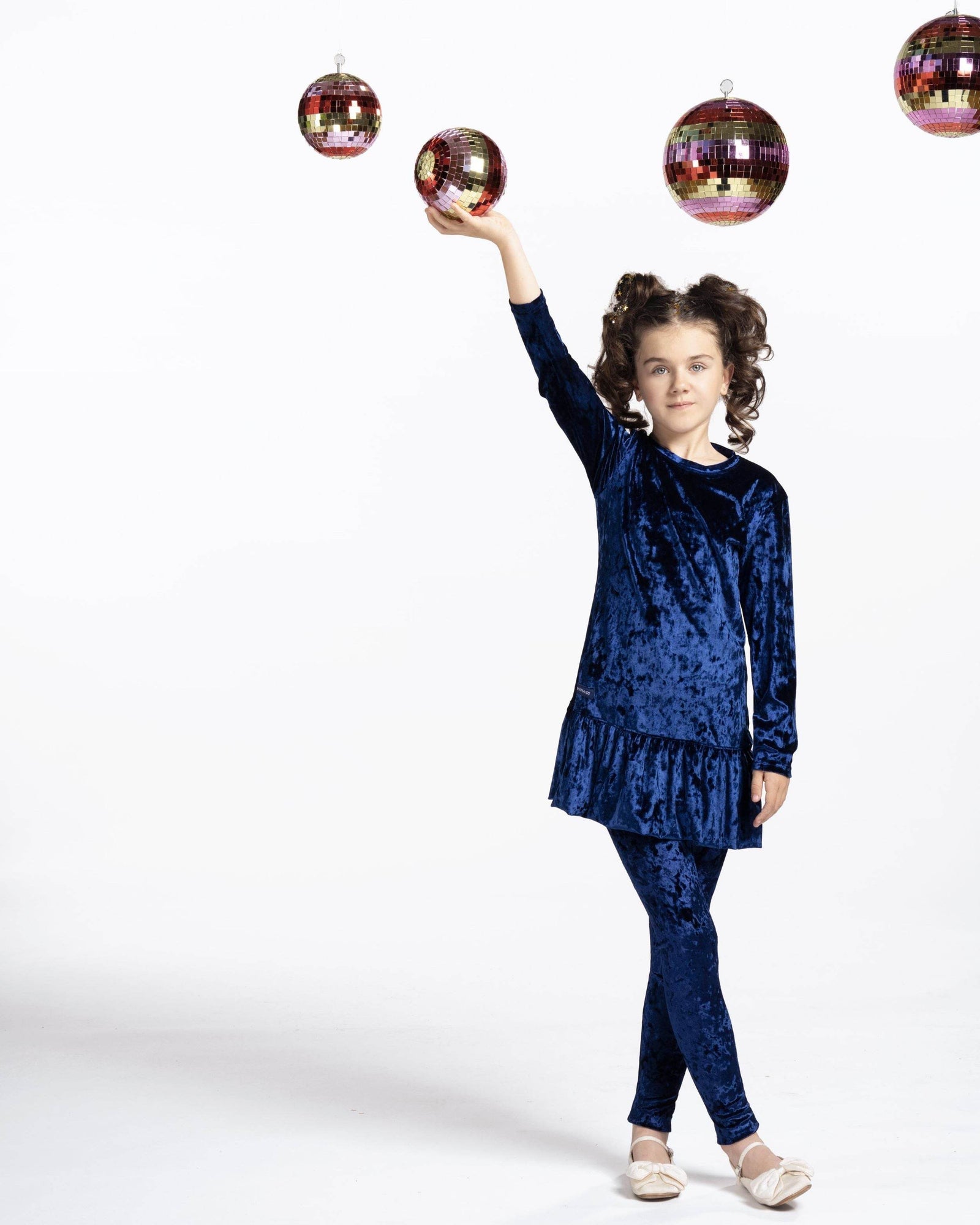 Party Velvet Dress Kids - KERSY STRAUSS