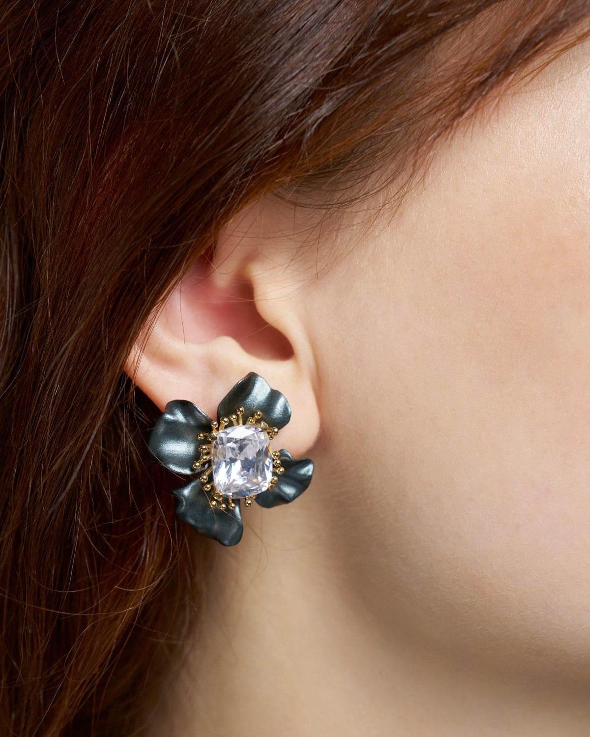 
                    
                      Black Anemone Earrings - KERSY STRAUSS
                    
                  
