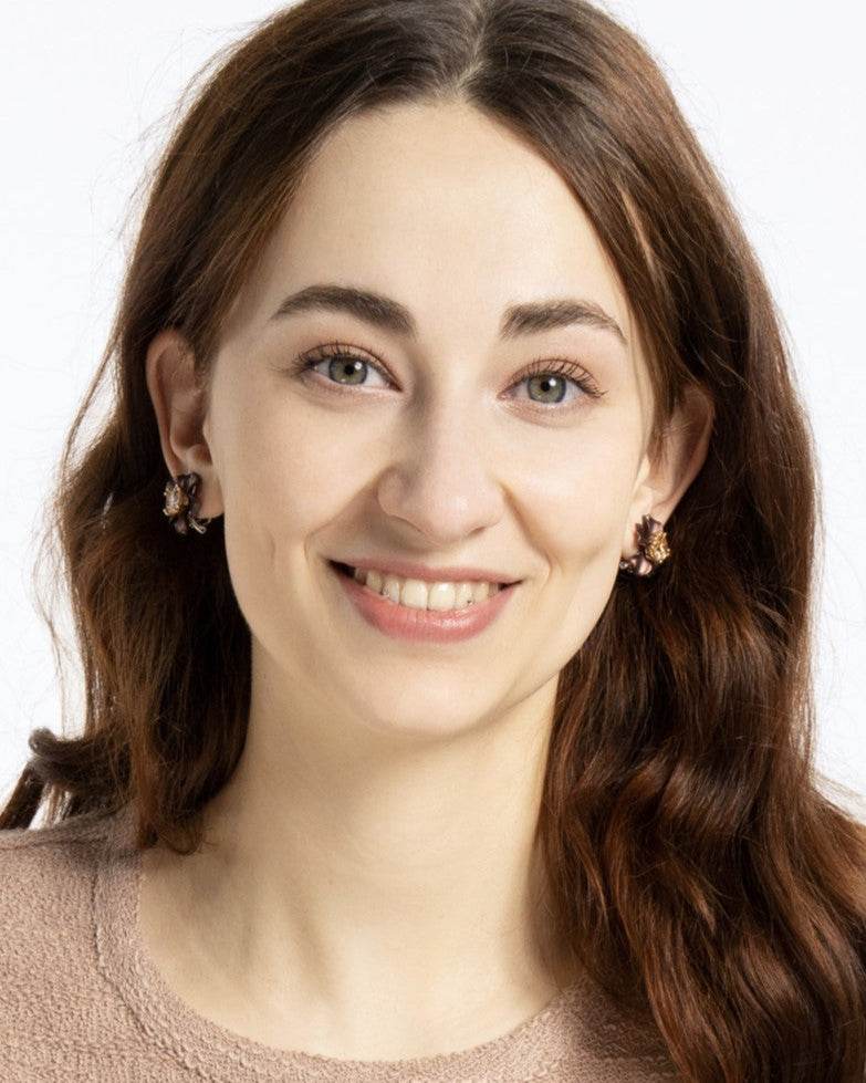 
                    
                      Brown Anemone Earrings - KERSY STRAUSS
                    
                  