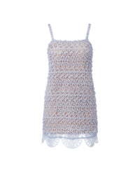 Confetti Sky Lace Short Dress