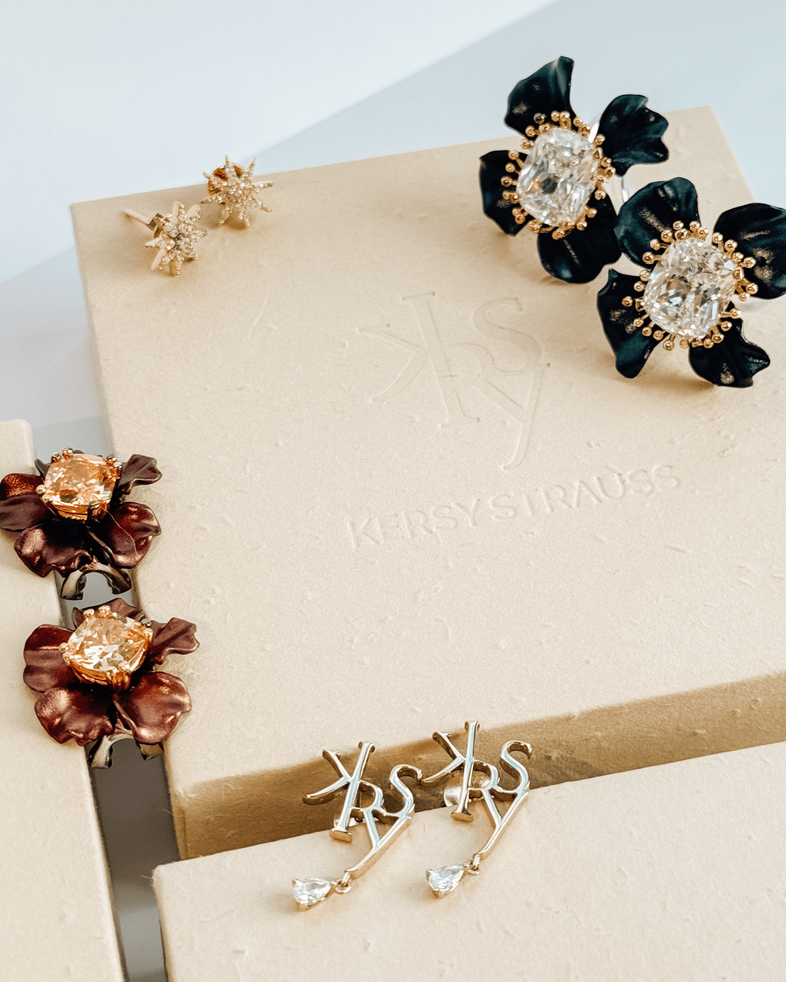 
                    
                      Black Anemone Earrings - KERSY STRAUSS
                    
                  