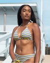 Striped Bikini Top