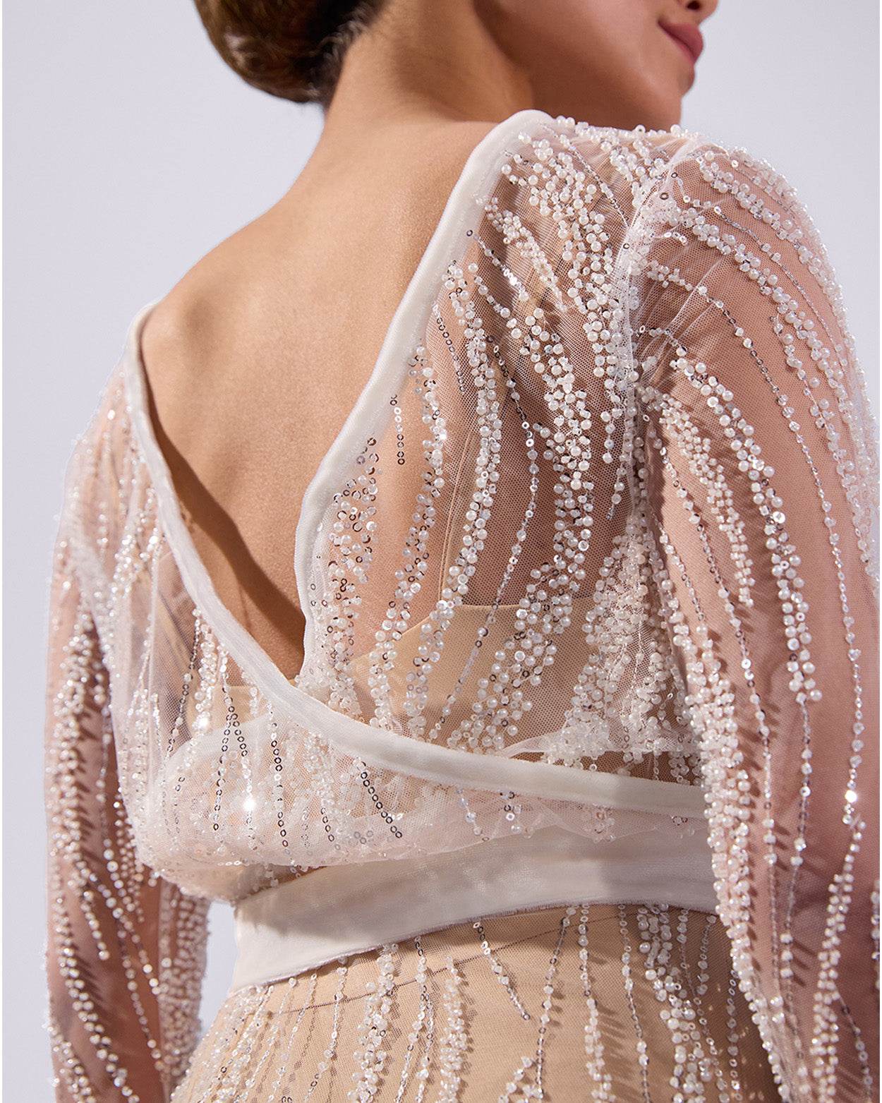 
                    
                      Diamond Embroidered Gown - KERSY STRAUSS
                    
                  