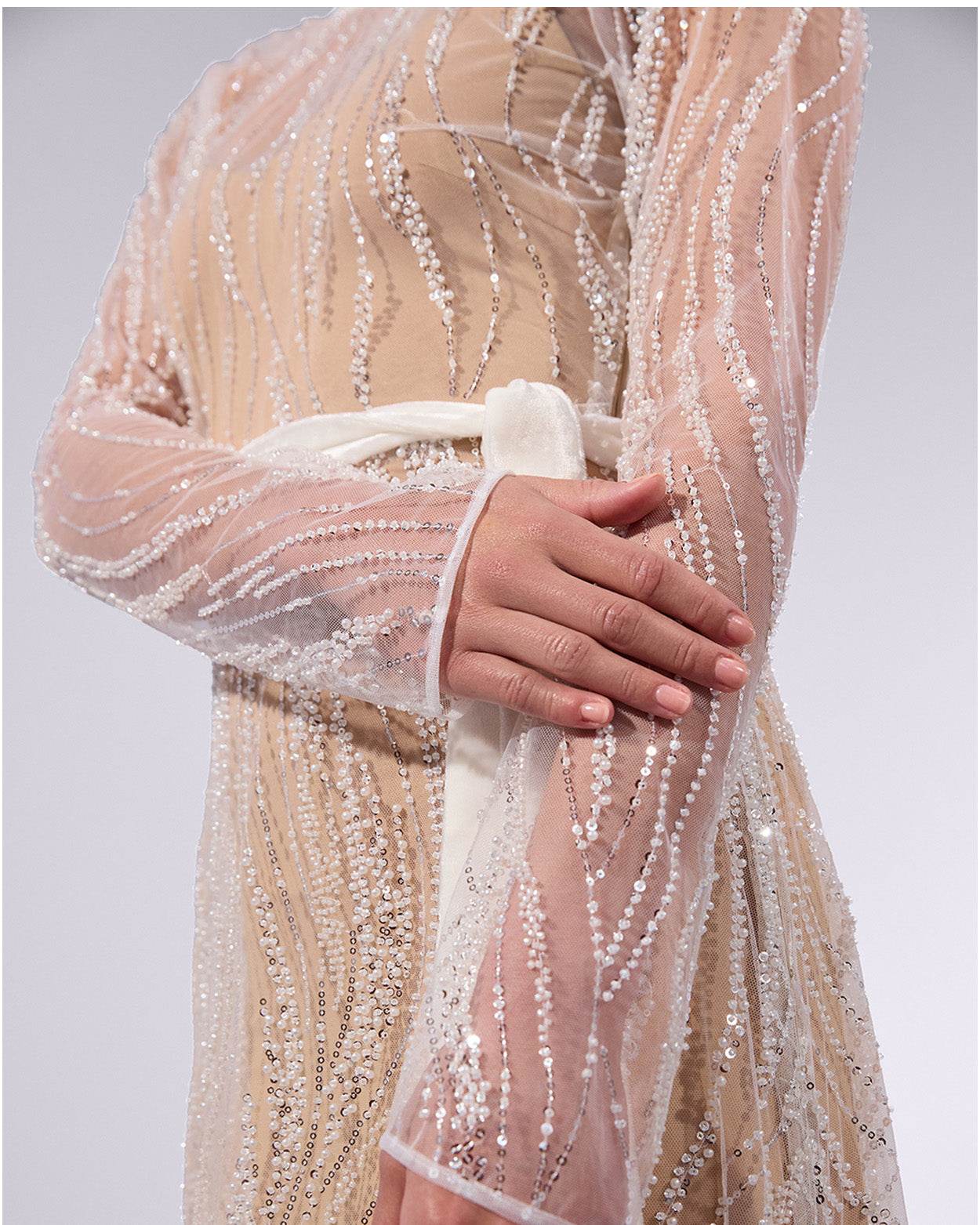 
                    
                      Diamond Embroidered Gown - KERSY STRAUSS
                    
                  