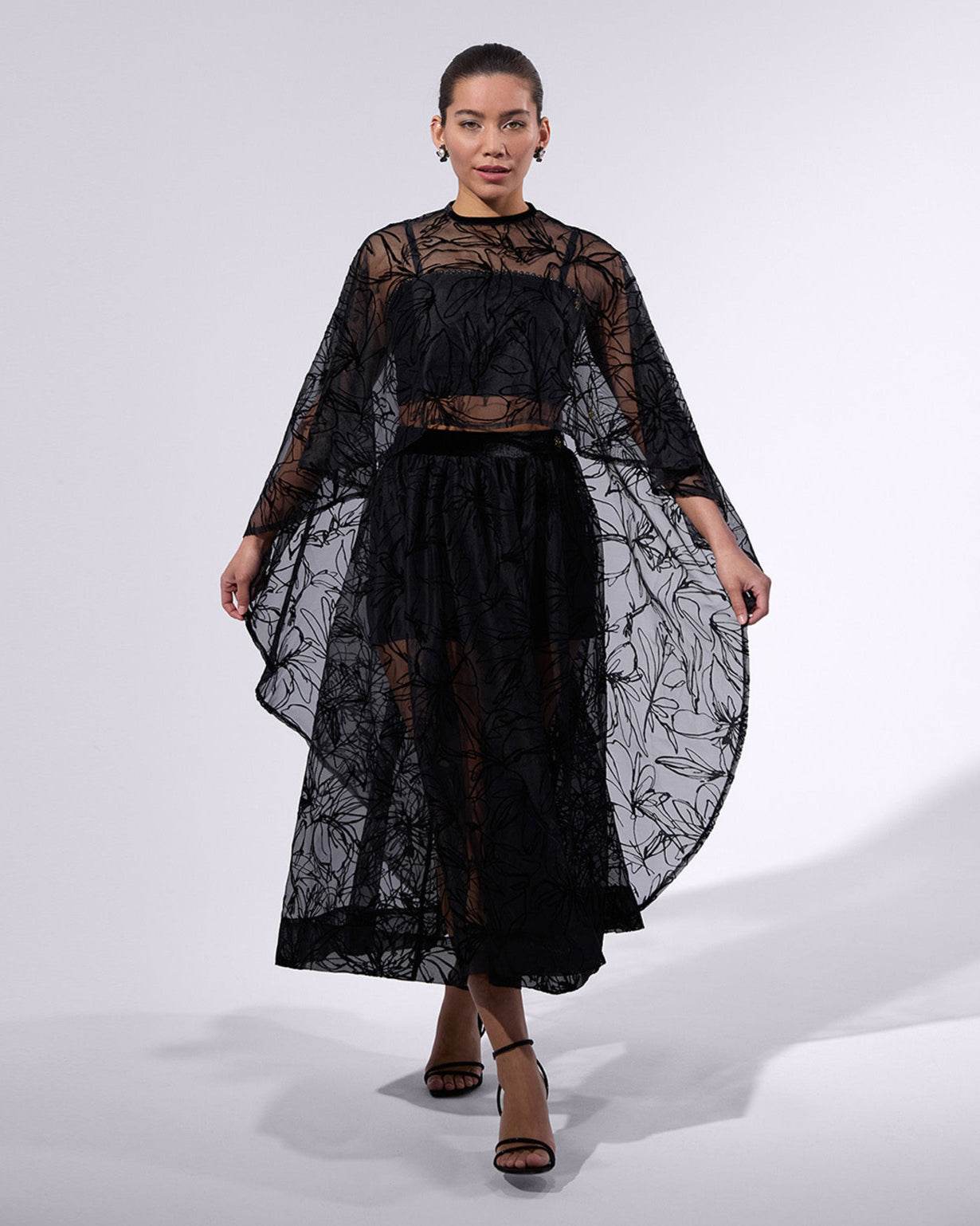 
                    
                      Evening Tulle Cape - KERSY STRAUSS
                    
                  