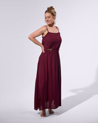 Crepe Mousseline long Skirt