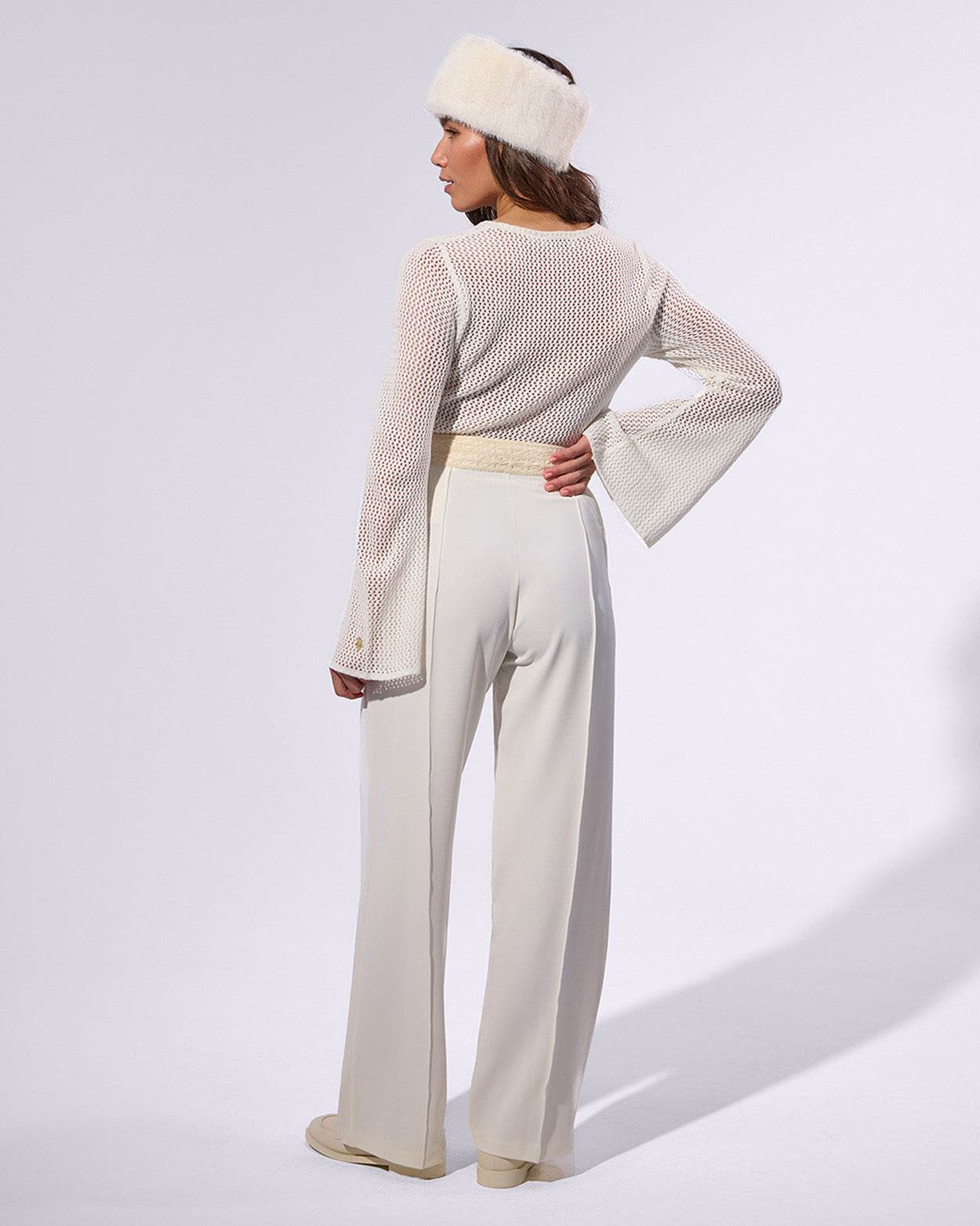 
                    
                      Cady Wide Leg Trousers - KERSY STRAUSS
                    
                  