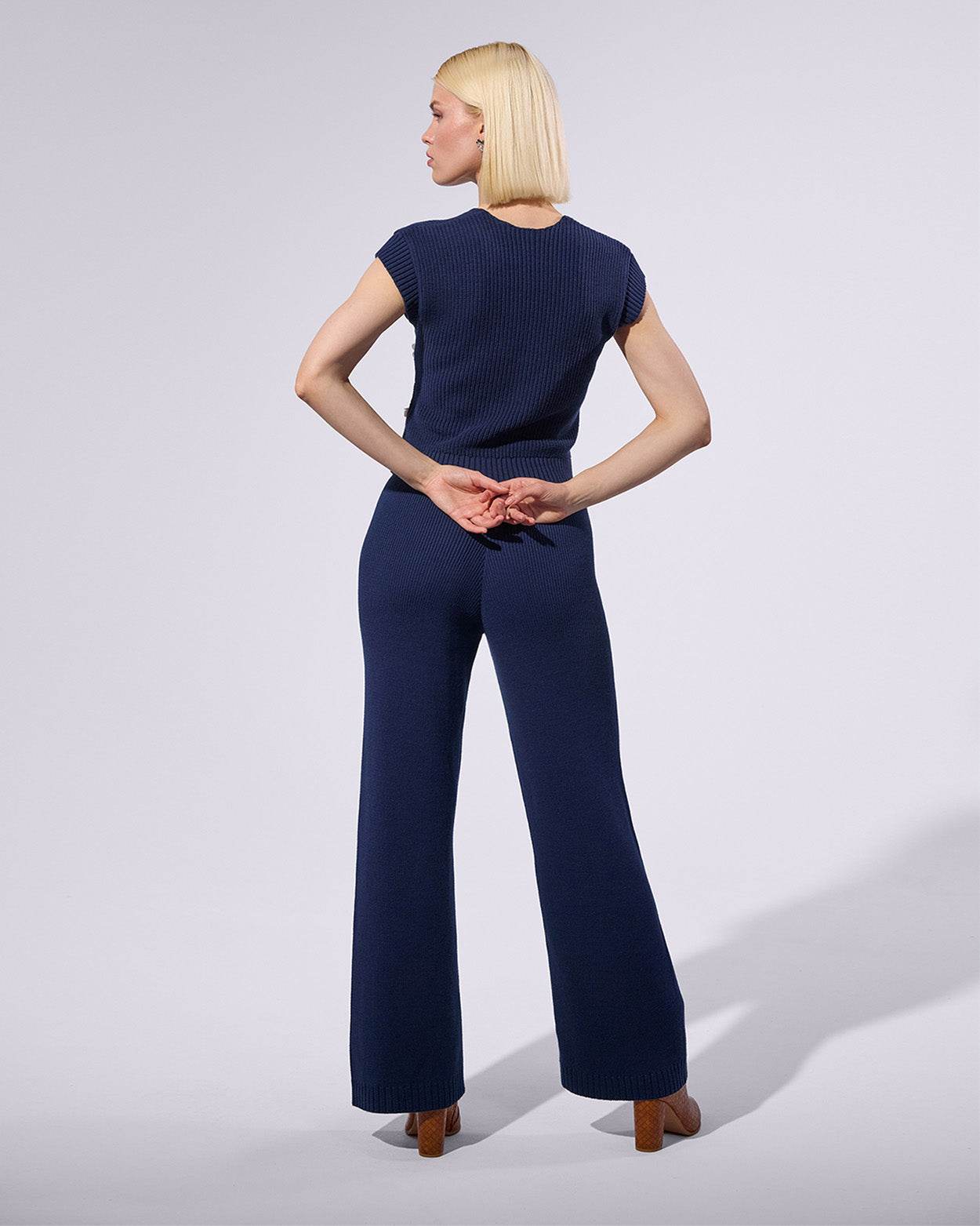
                    
                      Flare Knit Pants - KERSY STRAUSS
                    
                  
