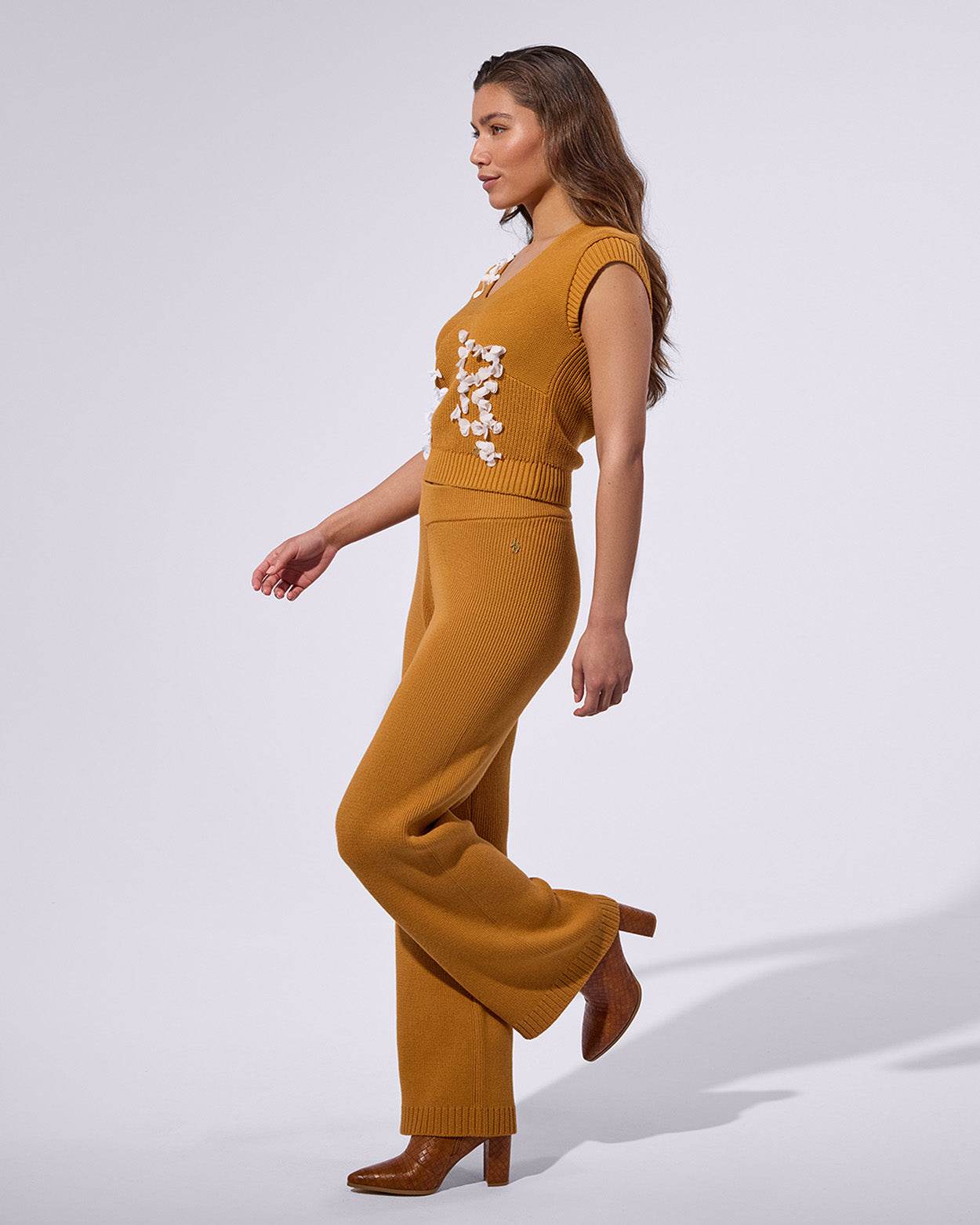
                    
                      Flare Knit Pants - KERSY STRAUSS
                    
                  