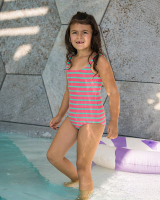 Kids Striped Bathing Suit