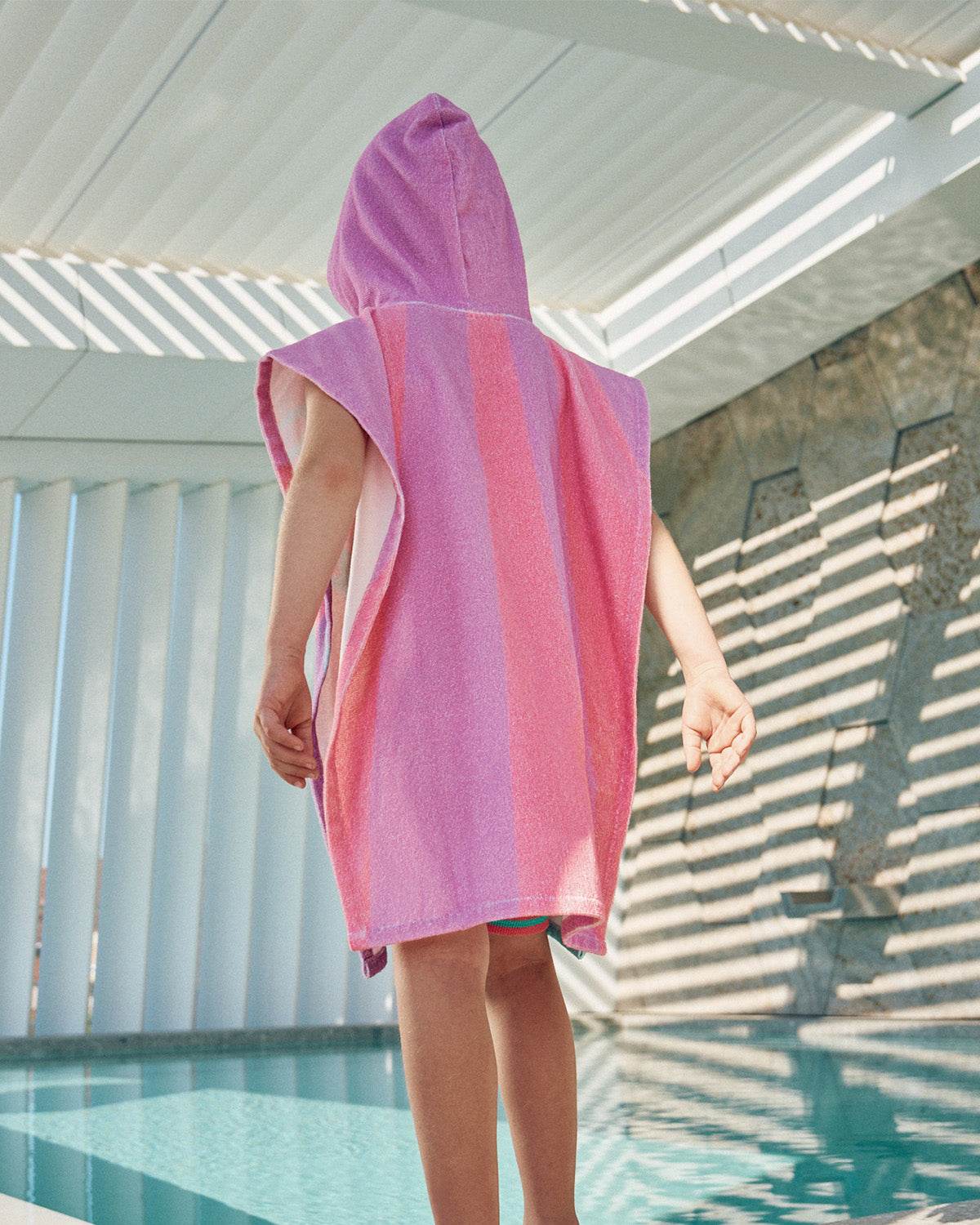 Kids Good Vibes Poncho - KERSY STRAUSS