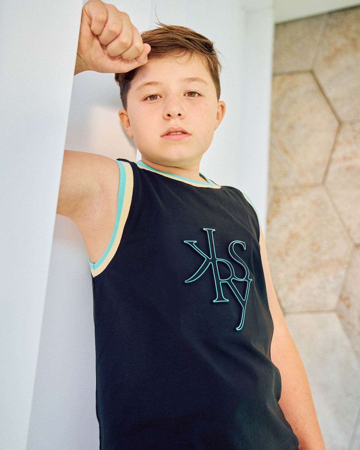 
                    
                      Kids College Top - KERSY STRAUSS
                    
                  