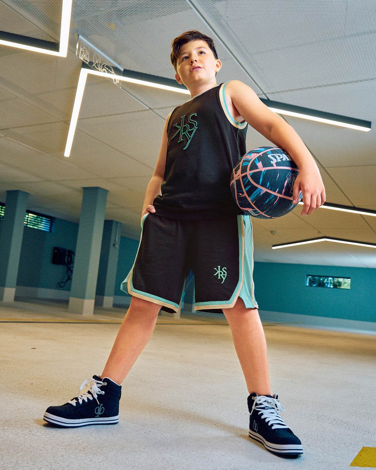 Kids College Shorts - KERSY STRAUSS