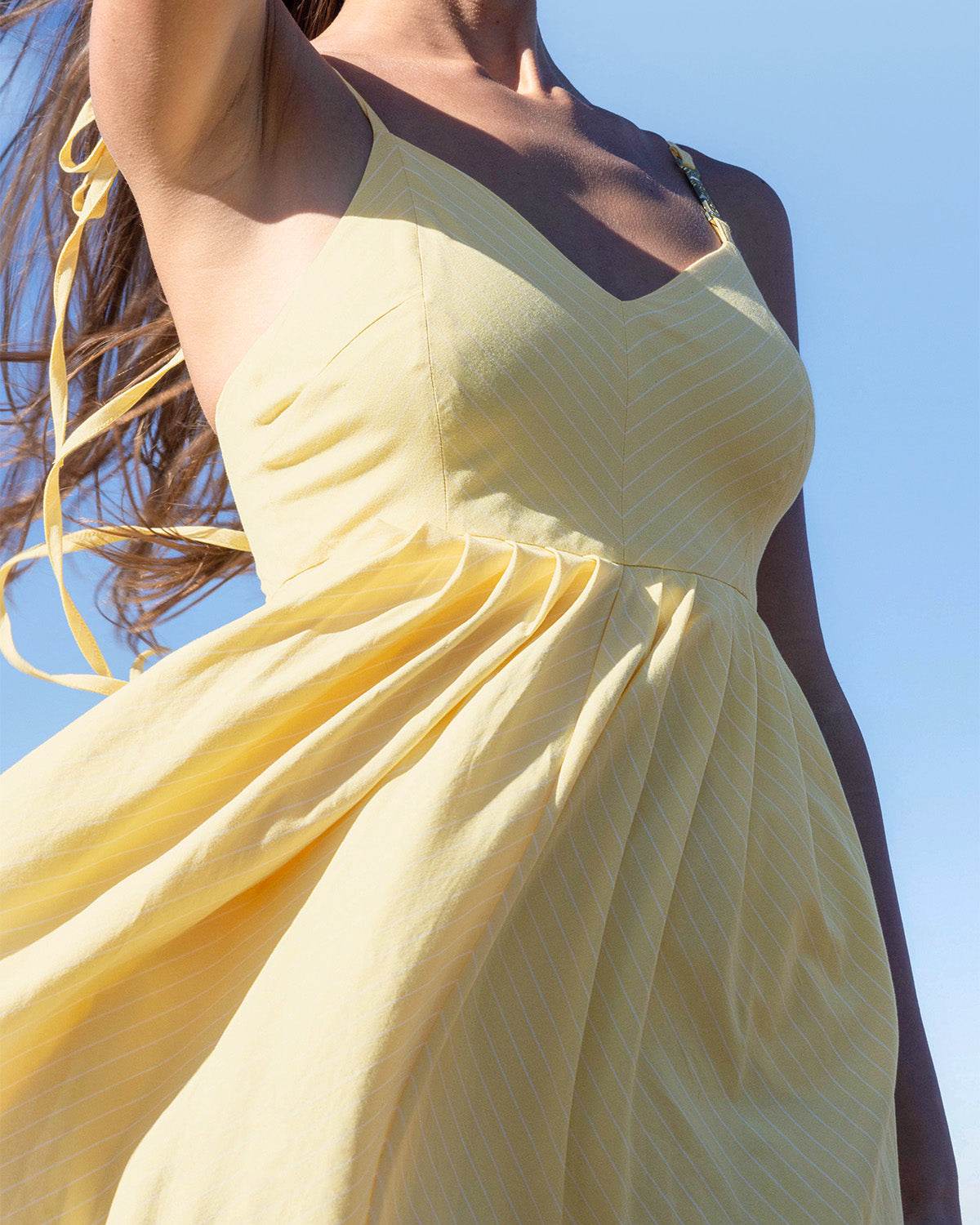 
                    
                      Cotton Striped Summer Dress - KERSY STRAUSS
                    
                  