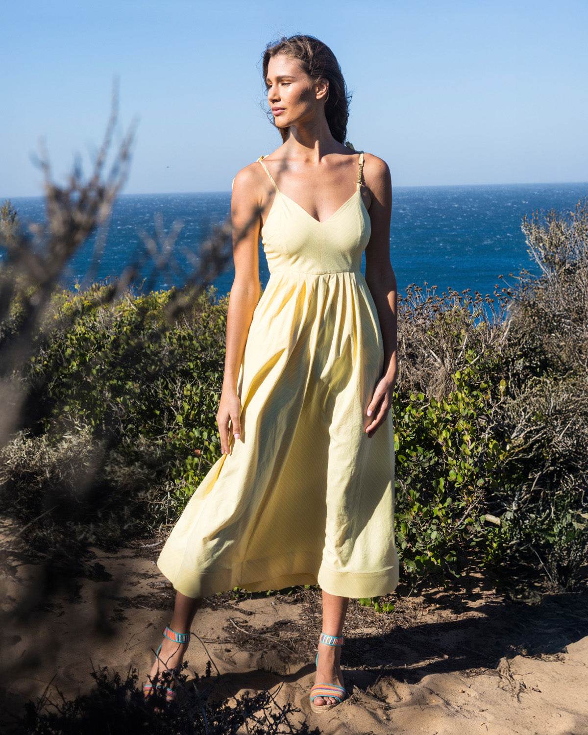 
                    
                      Cotton Striped Summer Dress - KERSY STRAUSS
                    
                  